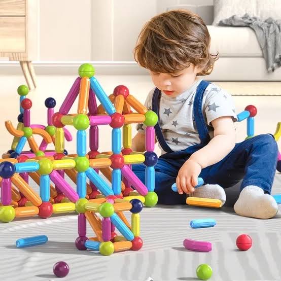 DIY Magnetic Sticks & Balls Set – Build, Learn & Play!