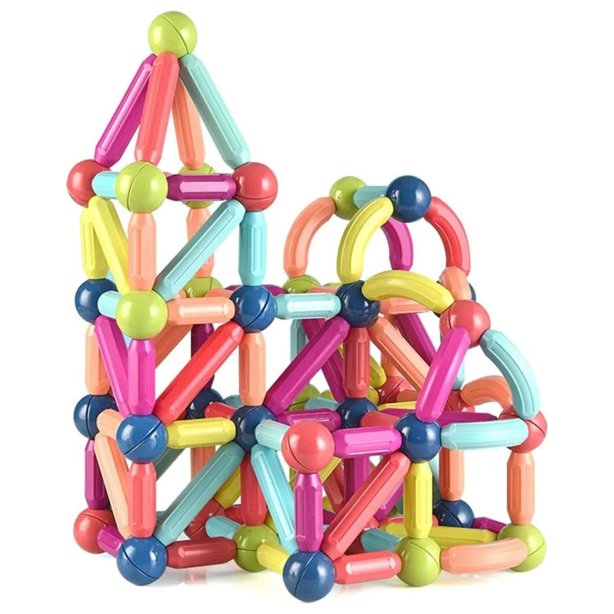 DIY Magnetic Sticks & Balls Set – Build, Learn & Play!