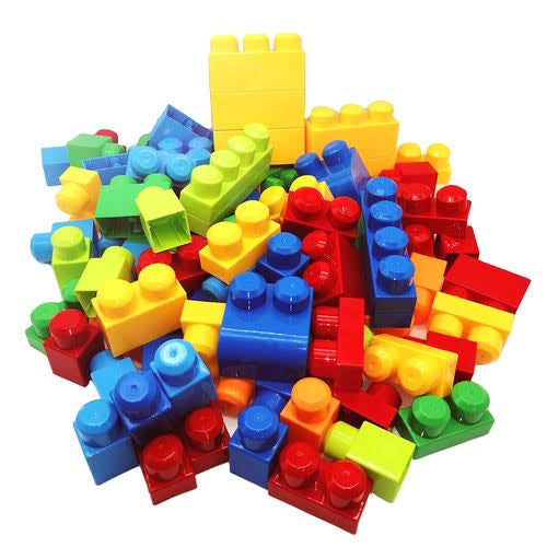 54-Piece Educational Building Blocks Set