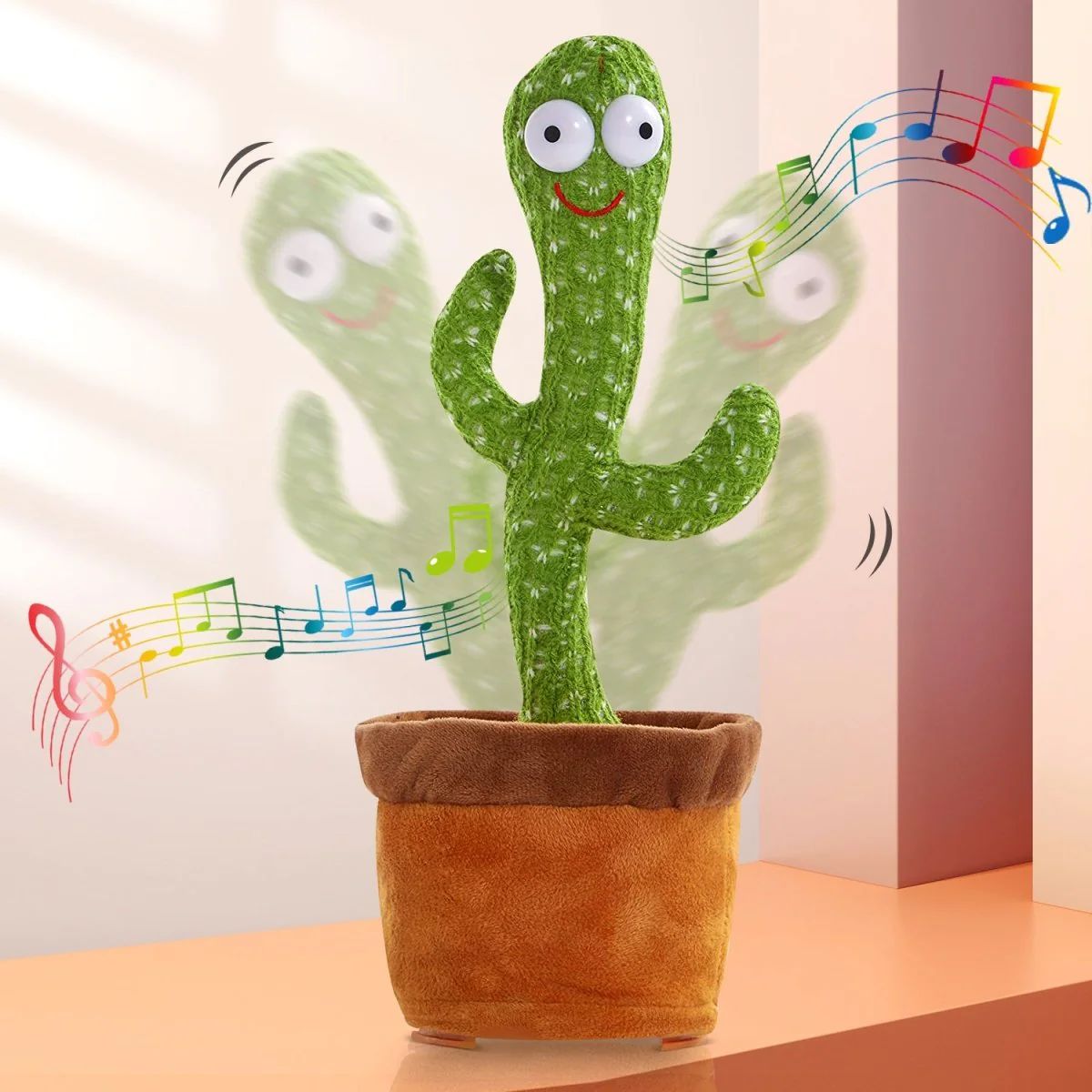 Talking Dancing Cactus with USB Charge