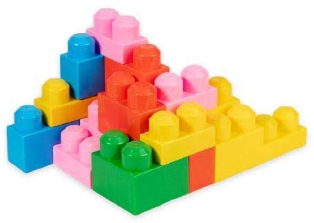 54-Piece Educational Building Blocks Set